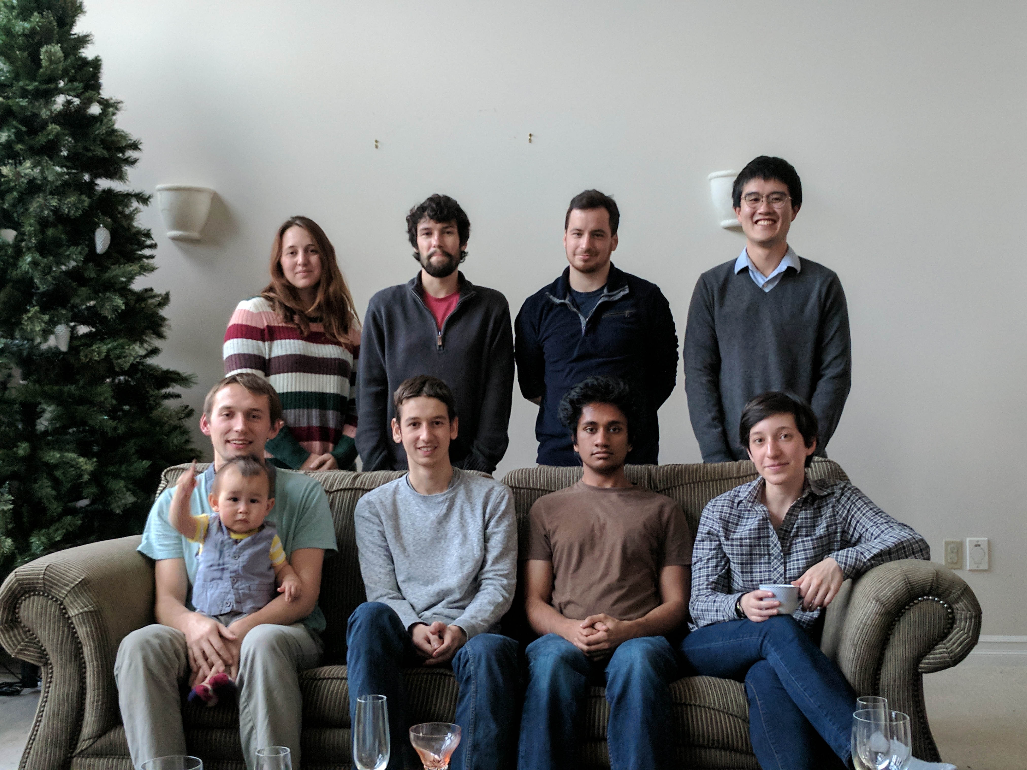 Townsend group photo in December 2017